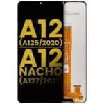 Display Samsung Galaxy A12 (A125 / 2020) / A12 Nacho (A127 / 2021) Refurbished (Fara Rama)