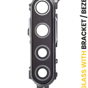 Lentila Camera Spate Cu Suport Fixare/ Rama Xiaomi Redmi Note 8 (Moonlight White)