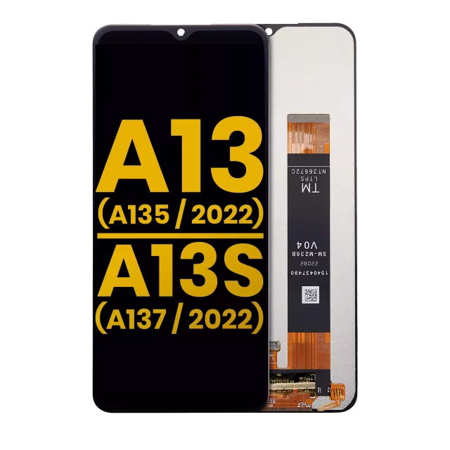 Ansamblu Display Samsung Galaxy A13 4G (A135 / 2022) / A13s (A137 / 2022) Refurbished (Fara Rama)