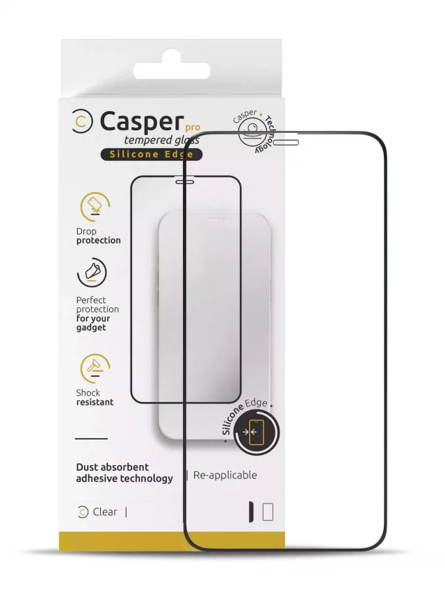 Sticla Securizata Silicon Casper Pro iPhone 13 Mini (Clear)