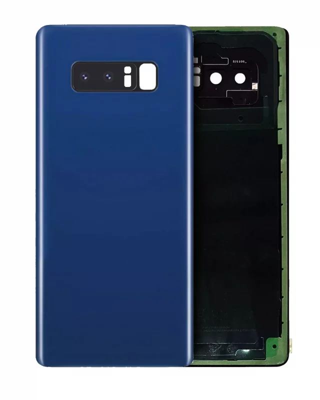 Capac Spate Sticla Samsung Galaxy Note 8 (N950) Service Pack (Deepsea Blue)