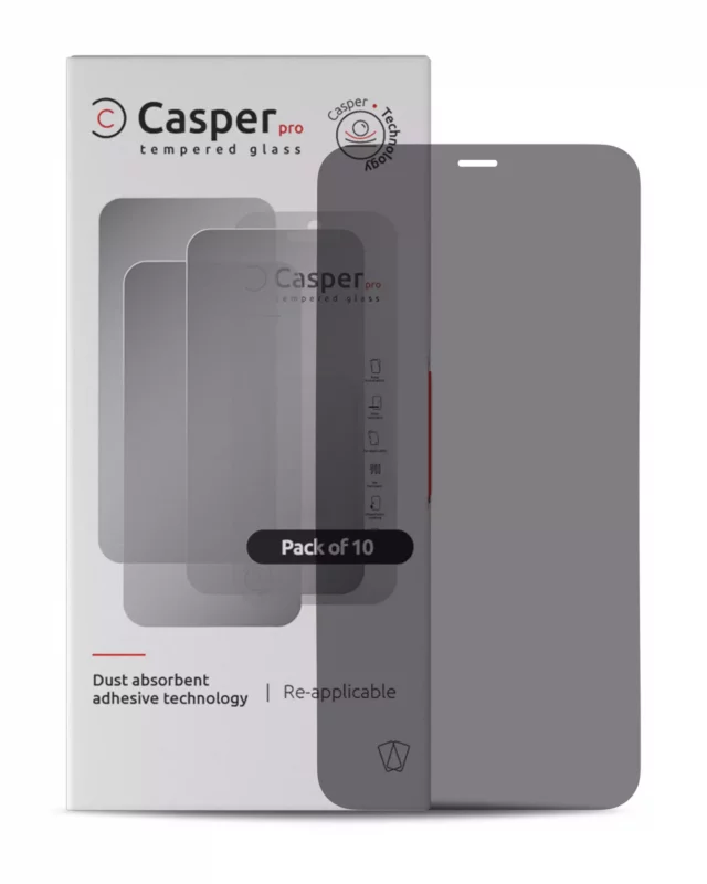Sticla Securizata Casper Pro iPhone 12 / 12 Pro (10 Pack) (Privacy)