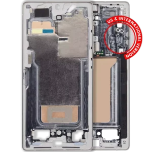 Carcasa Mijloc Samsung Galaxy S25 Ultra (Titanium White Silver)