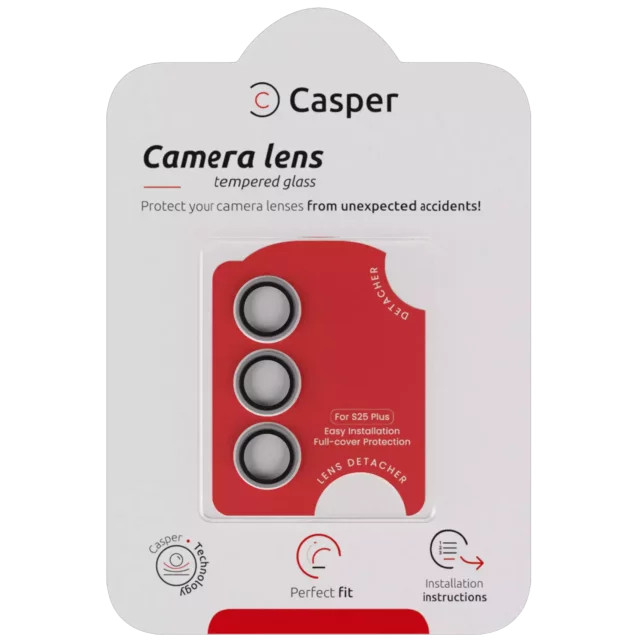 Sticla Protectie Camera Samsung Galaxy S25 Plus – Clear Rings (Clear Rings)