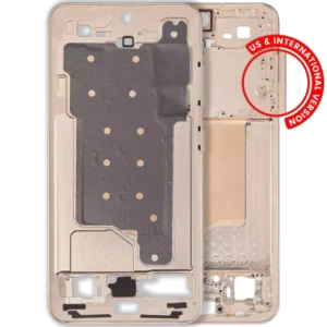 Carcasa Mijloc Samsung Galaxy S25 5G (Pink Gold)