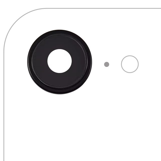 Sticla Camera Spate Cu Suport Si Ramă iPhone 16e Premium (Black)