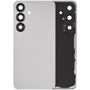 Capac Spate Sticla Samsung Galaxy S25 5G AMPlus (No Logo) (Silver Shadow)