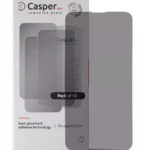 Sticla Securizata Casper Pro iPhone 15 Plus / 16 Plus (10 Pack) (Privacy)