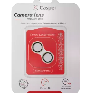 Sticla Protectie Camera iPhone 15 / 15 Plus – Clear Rings (yellow)