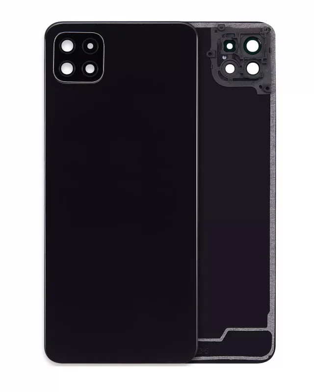 Capac Spate Sticla Samsung Galaxy A22 5G AMPlus (Black)