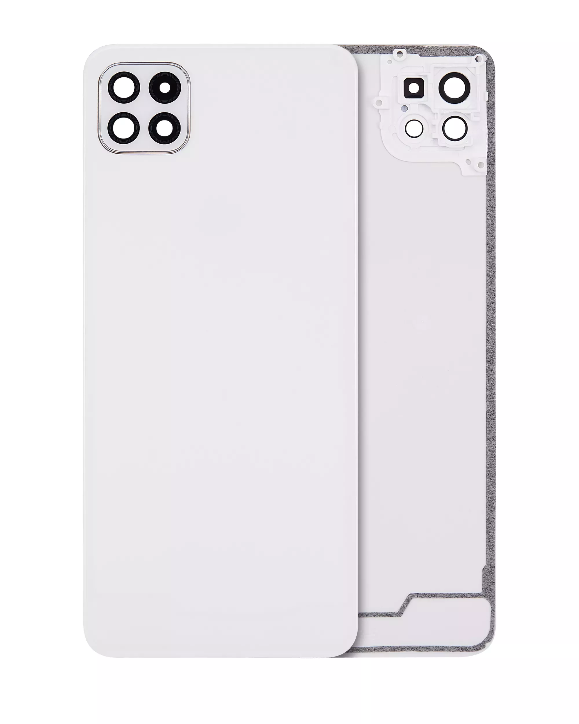 Capac Spate Sticla Samsung Galaxy A22 5G AMPlus (White)
