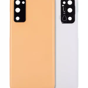 Capac Spate Sticla Samsung Galaxy S20 FE 5G AMPlus (Cloud Orange)