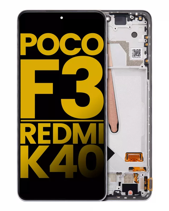 Display telefon Xiaomi Poco F3 / Redmi K40 Refurbished (White)