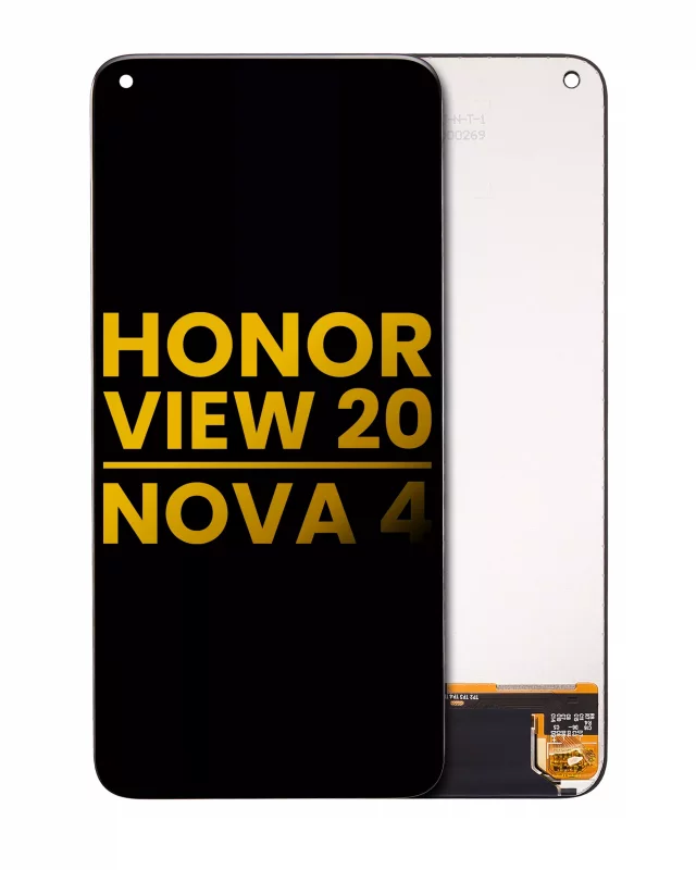 Display telefon Huawei Honor View 20 / Nova 4 Refurbished (Black) (Fara Rama)