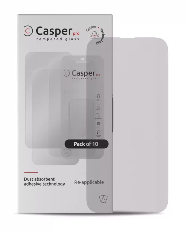 Sticla Securizata Casper Pro iPhone 14 Pro (10 Pack) (Matte)