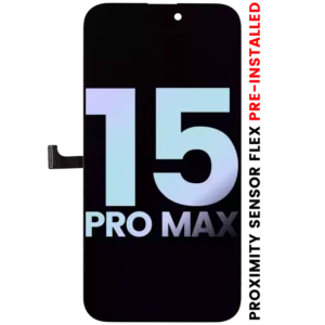Display iPhone 15 Pro Max OLED cu Senzor Proximitate Service Pack