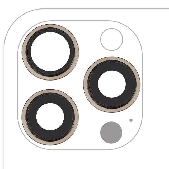 Lentila Camera Spate Cu Suport Si Rama iPhone 15 Pro Max (3 Piece Set) Premium (Natural Titanium)