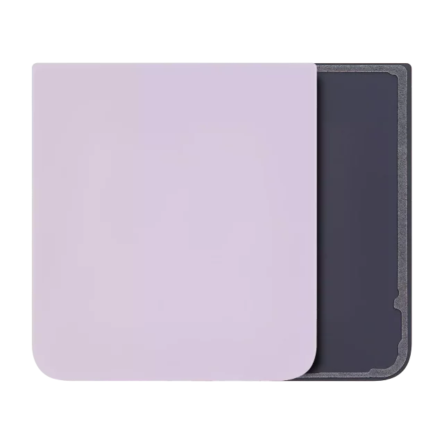 Capac Spate Sticla Samsung Galaxy Z Flip 5 5G Service Pack Original (Lavander)