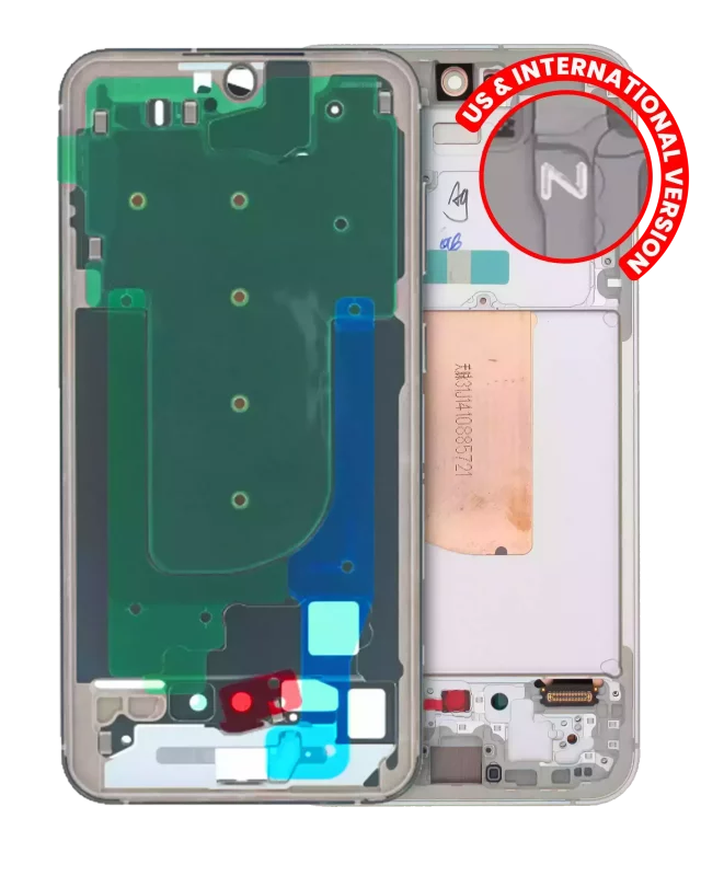 Carcasa Mijloc Mid-Frame Samsung Galaxy S23 FE (Cream)