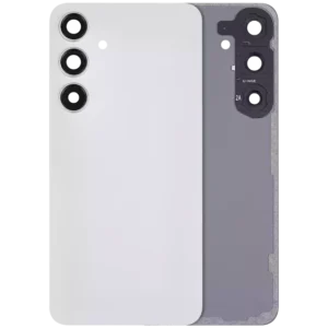 Capac Spate Sticla Samsung Galaxy S24 Plus 5G AMPlus (No Logo) (Marble Gray)