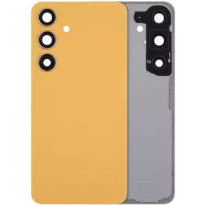 Capac Spate Sticla Samsung Galaxy S24 5G AMPlus (No Logo) (Sandstone Orange)