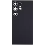 Capac Spate Sticla Samsung Galaxy S24 Ultra 5G AMPlus (No Logo) (Titanium Black) – imaginea 3