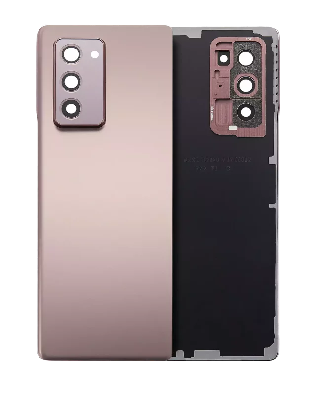 Capac Spate Sticla Samsung Galaxy Z Fold 2 Service Pack Original (Mystic Bronze)