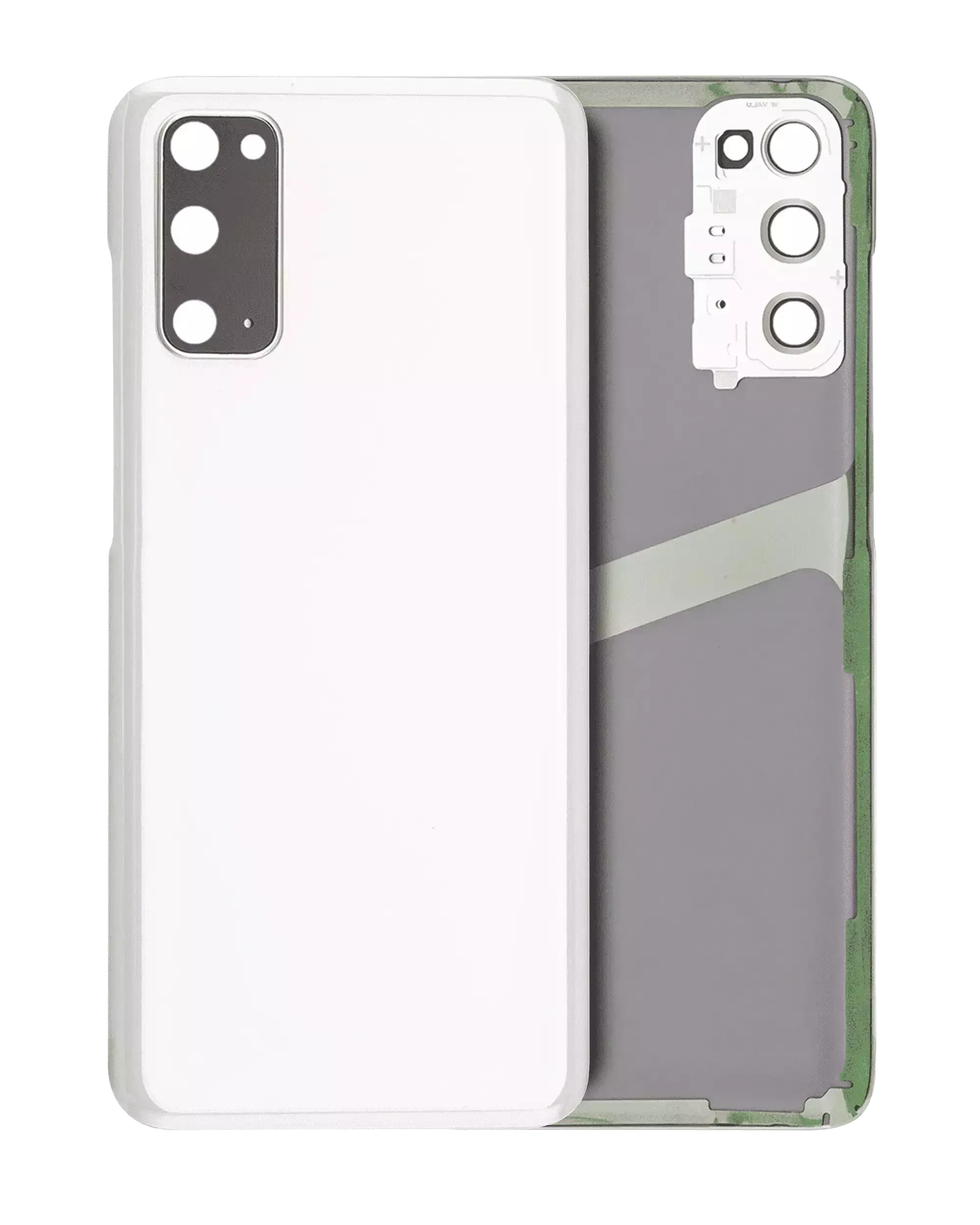 Capac Spate Sticla Samsung Galaxy S20 Service Pack Original (Cloud White)