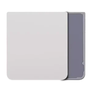Capac Spate Sticla Samsung Galaxy Z Flip 4 5G Service Pack (White)