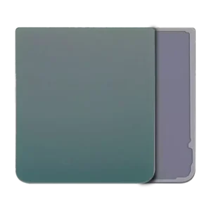 Capac Spate Sticla Samsung Galaxy Z Flip 4 5G (Green)