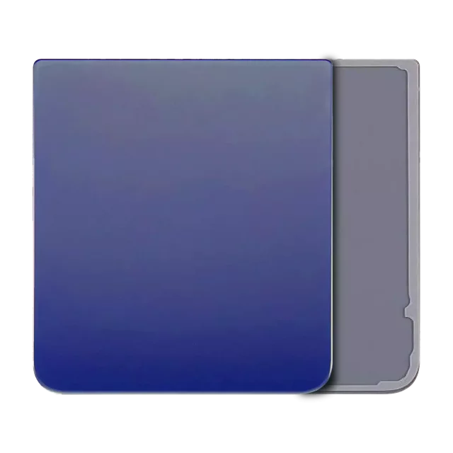 Capac Spate Sticla Samsung Galaxy Z Flip 4 5G (Navy)
