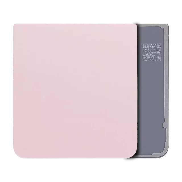 Capac Spate Sticla Samsung Galaxy Z Flip 3 5G Service Pack Original (Pink)