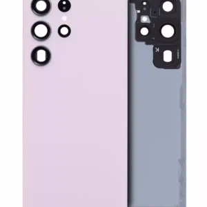 Capac Spate Sticla Samsung Galaxy S23 Ultra 5G AMPlus (No Logo) (Lavender)