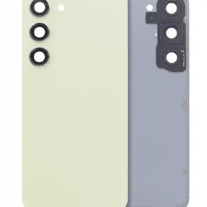Capac Spate Sticla Samsung Galaxy S23 5G AMPlus (No Logo) (Lime)