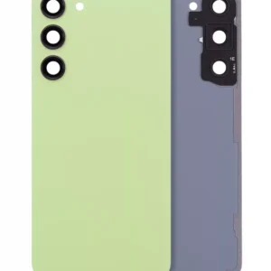 Capac Spate Sticla Samsung Galaxy S23 Plus 5G AMPlus (No Logo) (Lime)
