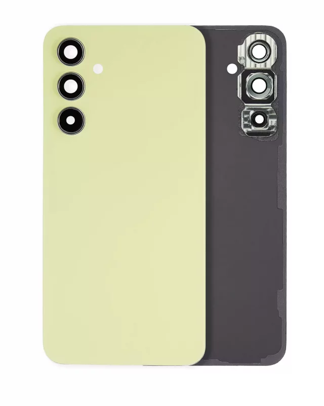 Capac Spate Sticla Samsung Galaxy A54 5G AMPlus (No Logo) (Lime)