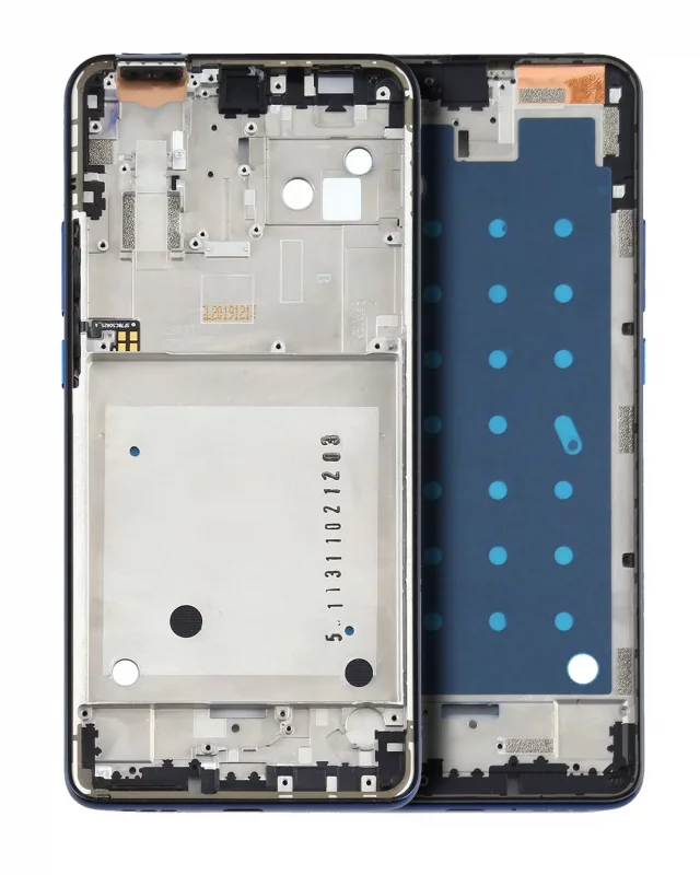 Carcasa Mijloc Motorola Moto One Hyper Original (Blue)