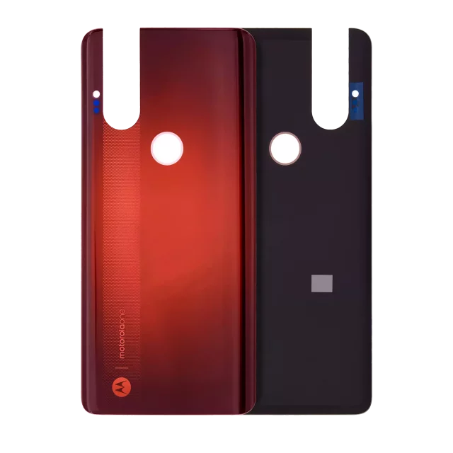 Capac Spate Sticla Motorola Moto One Hyper Original (Red)