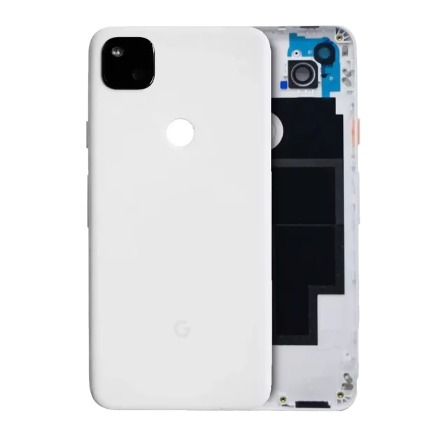 Capac Spate Sticla Google Pixel 4A 5G Original (White)