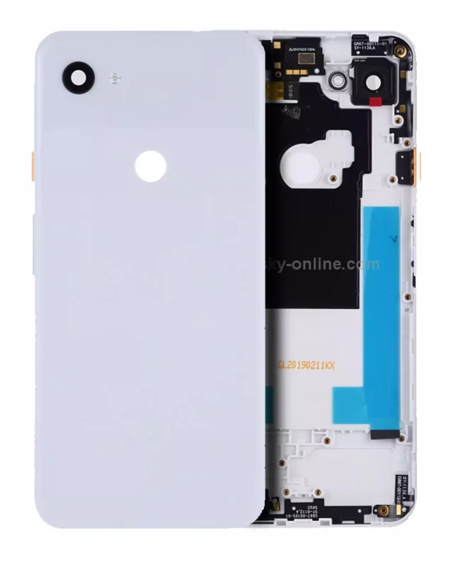 Carcasa Spate Google Pixel 3a XL Original (Clearly White)