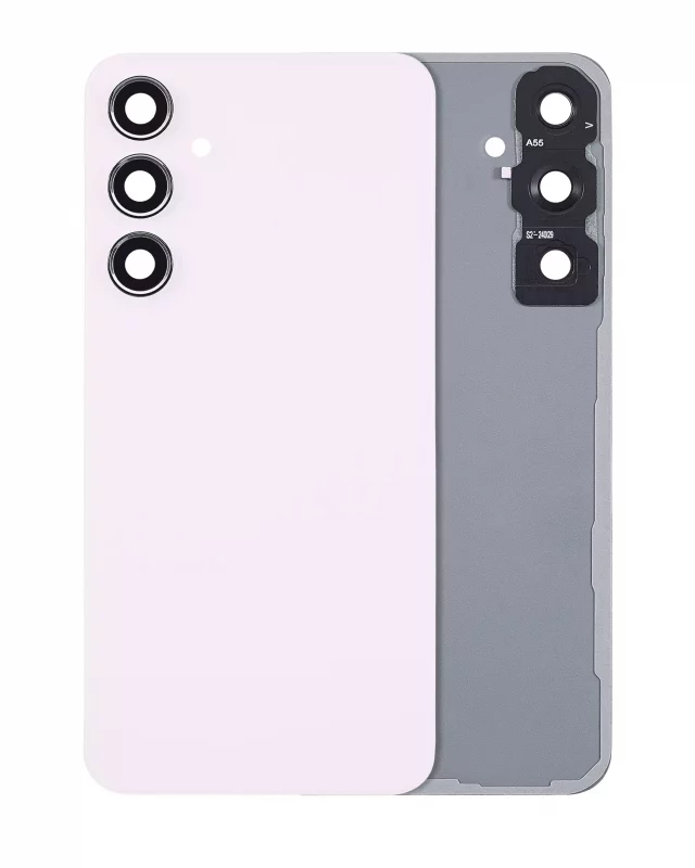 Capac Spate Sticla Samsung Galaxy A55 5G AMPlus (No Logo) (Lilac)