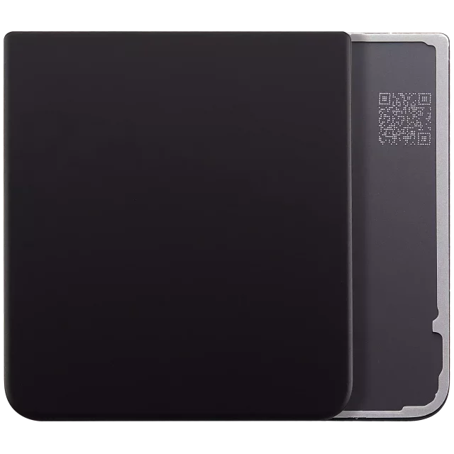 Capac Spate Sticla Samsung Galaxy Z Flip 3 5G AMPlus (Phantom Black)