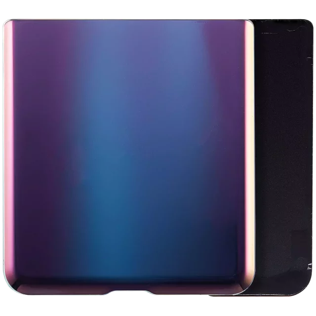 Geam capac spate inferior cu lentila camera Samsung Galaxy Z Flip 4G (F700) / Z Flip 5G (F707) AMPlus (Mirror Purple)