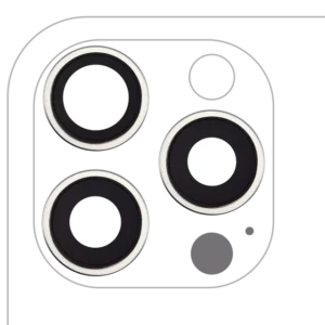 Lentila Camera Spate Cu Suport Si Rama iPhone 16 Pro / 16 Pro Max (Natural Titanium) (3 Piece Set) Premium