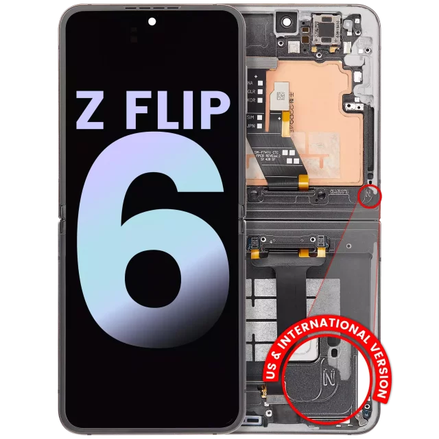 Display telefon Samsung Galaxy Z Flip 6 5G (F741) Service Pack (Blue) (Silver)
