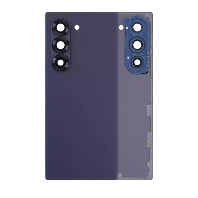 Capac Spate Sticla Samsung Galaxy Z Fold 6 5G Service Pack Original (Navy)