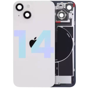 Capac Spate Sticla iPhone 14 OEM (Starlight)