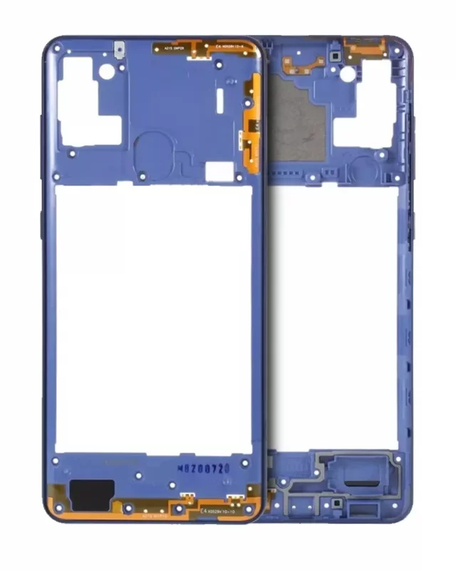 Carcasa Mijloc Samsung Galaxy A21S (Blue)
