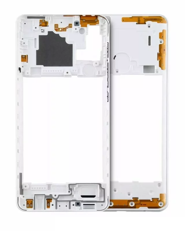 Carcasa Mijloc Samsung Galaxy A21S (White)