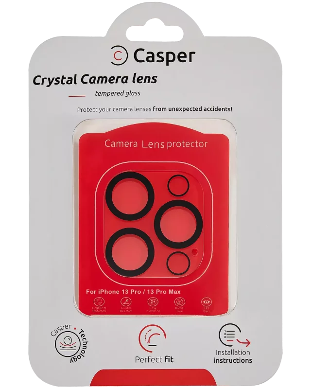 Sticla Protectie Camera iPhone 13 Pro / 13 Pro Max – Clear Rings (Crystal Full Cover)